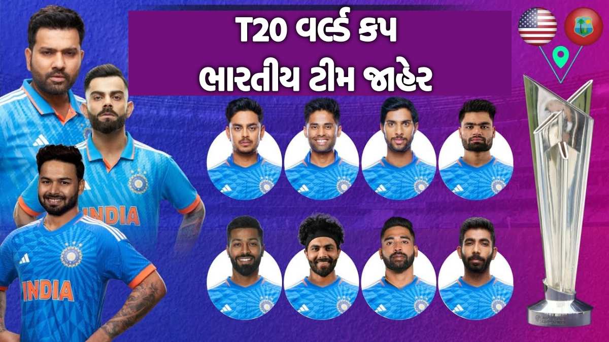 India's T20 World Cup squad