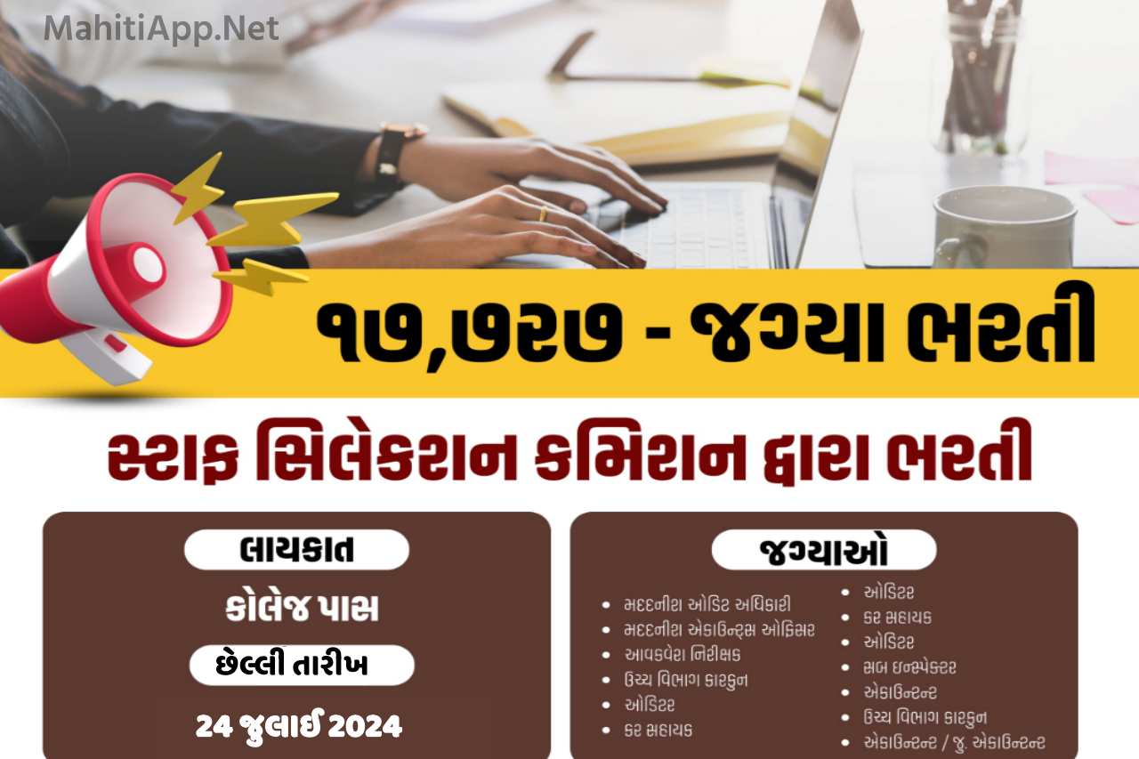 SSC CGL ભરતી 2024