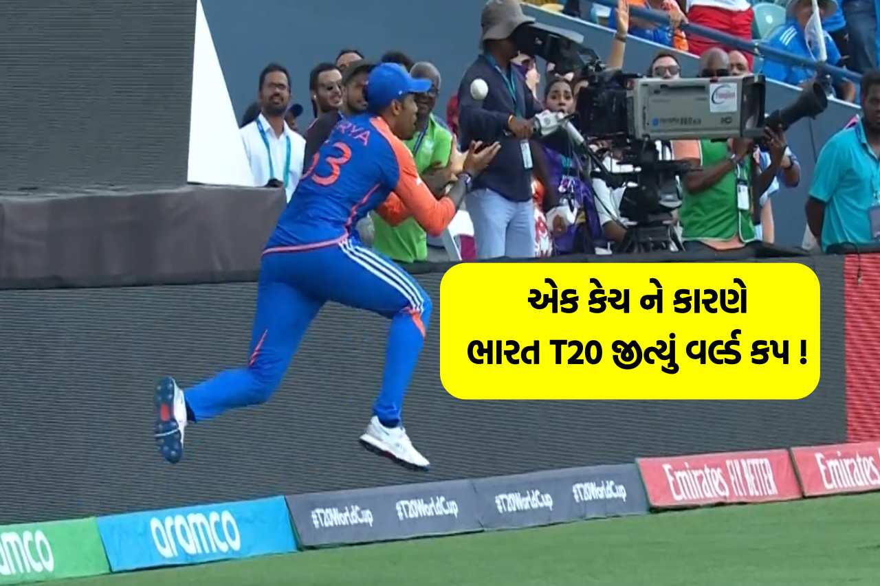 એક કેચ ને કારણે ભારત T20 જીત્યું વર્લ્ડ કપ